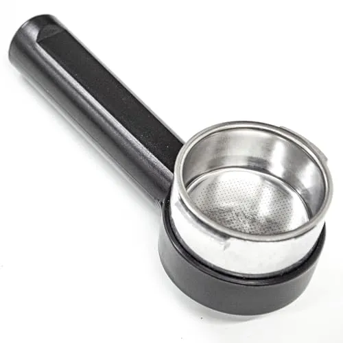 Saeco Drucksiebträger komplett mit Filter für 2 Tassen - Tamper für perfekten Kaffeegenuss, individuell anpassbar und ideal für Espresso-Liebhaber.