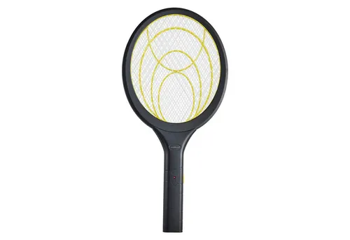 VOSSBACH Fliegenklatsche Elektrische Mückenklatsche Insektenvernichter Fliegenklatsche, Schwarz 44 x 21 x 2,7 cm Batteriebetrieben