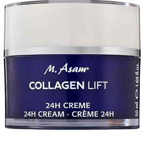M. Asam Collagen Lift 24h Gesichtscreme, 50 ml - Tagespflege mit Kollagen-Booster, sorgt für straffe Konturen und jugendliche Elastizität, ideal für intensive Feuchtigkeit und verbesserte Hautqualität.