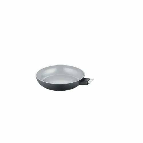 Berndes Universalpfanne b.perfect, 28 cm - Schwarz - Hochwertige Aluminium-Pfanne mit PFAS-freier Quarz-Versiegelung für ausgezeichnete Antihaftwirkung. Ideal für alle Herdarten, inklusive Induktion, und platzsparend dank abnehmbarem Stiel.