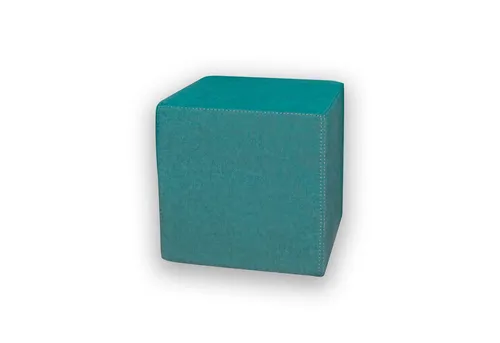 Betten-ABC Kubi Sitzwürfel – Farbenfroher Hocker mit Polsterstoff - Moderner Hocker aus hochwertigem Möbelstoff, ideal für jeden Raum. Mit gepolsterter Sitzfläche und stabilen Füßen – belastbar bis 150 kg. Wähle aus fünf Farben für eine individuelle Note!