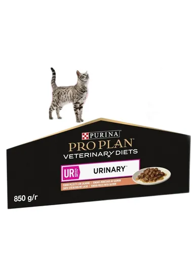 Purina Proplan Diet Ur Katze Lachs 10 Taschen 85 Gr