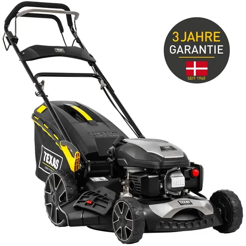 TEXAS Rasenmäher Benzin RAZOR 4611TR/W 46cm - Rasenmäher mit 46 cm Schnittbreite, leistungsstark und selbstfahrend für müheloses Mähen. Ideal für große Gärten mit 4-Takt Motor und Mulchfunktion.