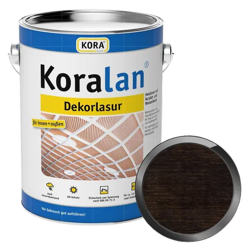 KORA Koralan Dekorlasur 0.75 Liter Ebenholz