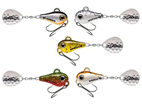 SpinMad Originals 4 g Starter-Set - Kunstköder Starter-Set für klares Wasser, ideal für Einsteiger und Profis mit 5 effektiven Ködern für Raubfische wie Barsch.