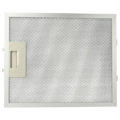 vhbw 1x Filter Metallfettfilter kompatibel mit AEG 8390 D, 8490 D, 8391 D, 8091 D, 8290 D, 8190 D Dunstabzugshaube - 27,7 x 23 x 0,9 cm, Metall