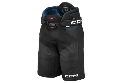 CCM Schutzhose JETSPEED PRO Senior Schwarz Größe S - Hochwertige Schutzhose für Eishockey, bietet optimalen Schutz und Bewegungsfreiheit. Ideal für den professionellen Einsatz und sorgt für ein sicheres Spielgefühl.