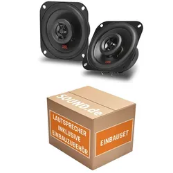 SOUND.de Lautsprecher Boxen Stage2 424 für Mercedes SL R107 - Car-HiFi-Lautsprecher mit kraftvollem Sound und passgenauem Einbauset für ein verbessertes Klangerlebnis in Ihrem Mercedes SL R107.