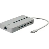 DST-Mx Duo Dockingstation - Weiteres Notebook-Zubehör mit 2x 4K HDMI, PD 3.0 100W für schnelles Laden und Gigabit Ethernet für stabile Internetverbindung.