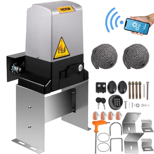 VEVOR Schiebetorantrieb mit Fernbedienung und APP-Steuerung