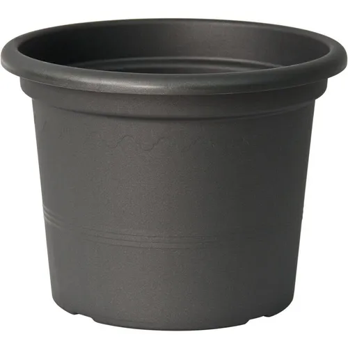 Euro3Plast Pflanzkübel GEO Ø 25 cm anthrazit