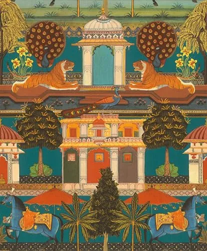 Tapeten Orange von Rasch