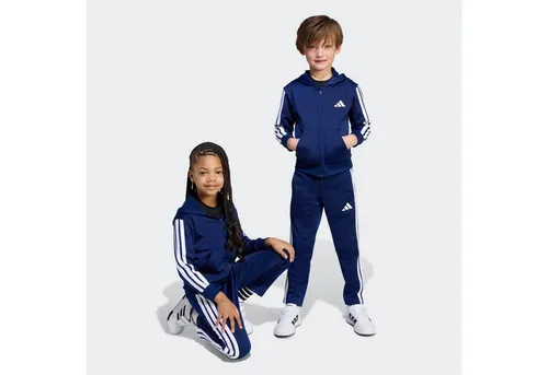 adidas Sportswear Trainingsanzug ESSENTIALS KIDS (2-tlg), mit 3-Streifen, aus weichem Trikotstoff, mit CLIMACOOL Technologie