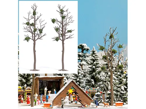 Busch 6795 Mistelbäume 2 Stück Höhe 165 mm Ausgestaltung H0 1:87 Neu