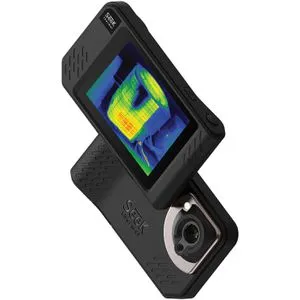 Seek Thermal Wärmebildkamera Shot – App-fähig mit WLAN - Wärmebild-Kamera mit 206x156 Pixel Auflösung und 9 Hz Bildwiederholrate. Ideal für präzise Temperaturmessungen von -40°C bis 330°C. Integrierte Digitalkamera und SeekView-App für Live-Ansicht.