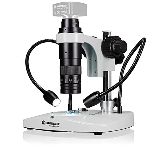 Bresser Mikroskop DST-0745 - Zoom 0,7X bis 4,5X, ideal für digitale Mikroskop- und Ultramakro-Aufnahmen mit C-Mount-Kameras
