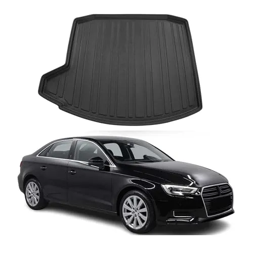 OMAC Kofferraummatte für Audi A3 8V Limousine (2013-2020) - Praktische Kofferraummatte für Audi A3 8V, wasserfest und hitzebeständig. Perfekt für den Schutz Ihres Kofferraums und leicht zu reinigen. Ideal für den täglichen Einsatz.