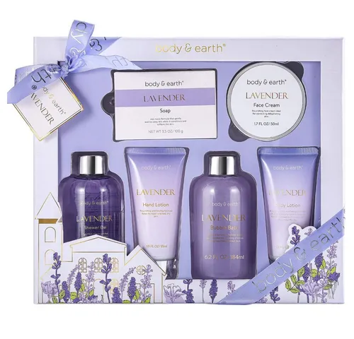 BODY & EARTH Adventskalender Geschenkbox für Frauen – Luxuriöses 5-teiliges Wellness-Set - Entdecken Sie das elegante 5-teilige Geschenkset von BODY & EARTH, ideal für entspannende Momente zu Hause. Mit Duschgel, Bodylotion und Handcreme bietet es alles für eine wohltuende Pflege. Perfekt für besondere Anlässe!