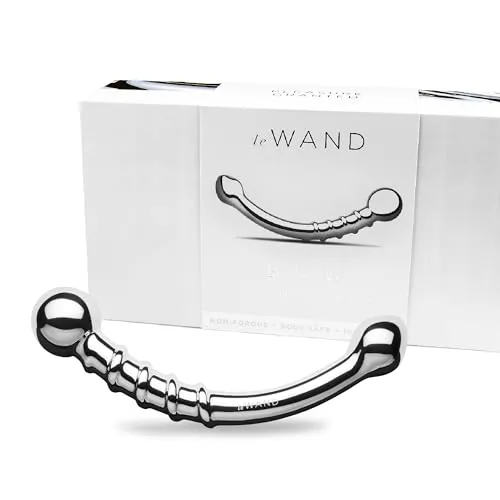 Le Wand Stainless Steel Bow - G-Punkt Prostata Dildo - Dildos & Vibratoren, aus hochwertigem Edelstahl für Temperaturspiele, ideal für aufregende Erlebnisse und vielseitige Anwendungsmöglichkeiten.