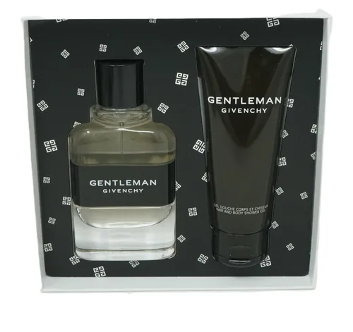 Givenchy Gentleman Eau de Toilette 50 ml + SG 75 ml - Eau de Toilette Set für Herren, kombiniert aromatischen Duft mit erfrischendem Shower Gel für langanhaltende Frische und Pflege.
