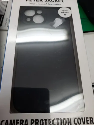 Peter Jäckel Cover Case Hülle Sehr Hochwertig Schwarz Für Iphone 15