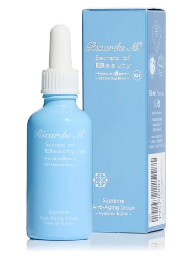 Ricarda M. Gesichtsserum Anti-Aging Serum - hochwirksames Hyaluron-Gesichtsserum