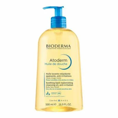 Bioderma Atoderm Duschöl 500 ml – Nährendes Duschöl für trockene Haut