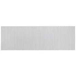 WENKO Badematte 65 x 200 cm, gemustert - Rutschfeste Weichschaummatte für alle Haushaltsbereiche, hygienisch und atmungsaktiv, ideal für Küche, Balkon und Fitnessbereich.