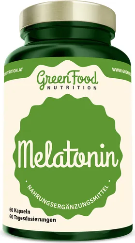 GreenFood Nutrition Melatonin 60 Kapseln