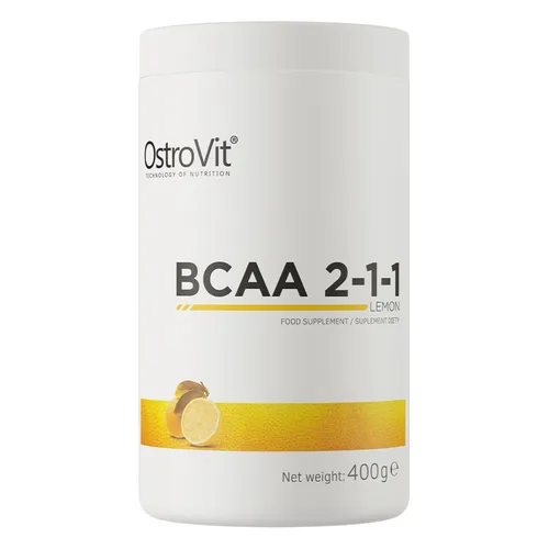 BCAA 2-1-1 Aminosäuren Unterstützung für Aufbaumuskeln OSTROVIT 400g