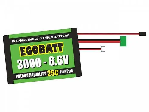 Pichler Modellbau Akkupack (LiFe) 6.6 V 3000 mAh 25 C - Modellbau Akkupack mit hoher Kapazität von 3000 mAh und 25 C Entladerate, ideal für leistungsstarke Modelle und lange Einsatzzeiten.
