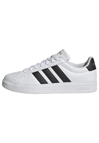 ADIDAS Herren Freizeitschuhe Street Talk - Stylische Freizeitschuhe mit strapazierfähigem Obermaterial aus Synthetikleder. Die Gummi-Cupsohle sorgt für Komfort im Alltag und der mutige Look setzt ein modisches Statement.