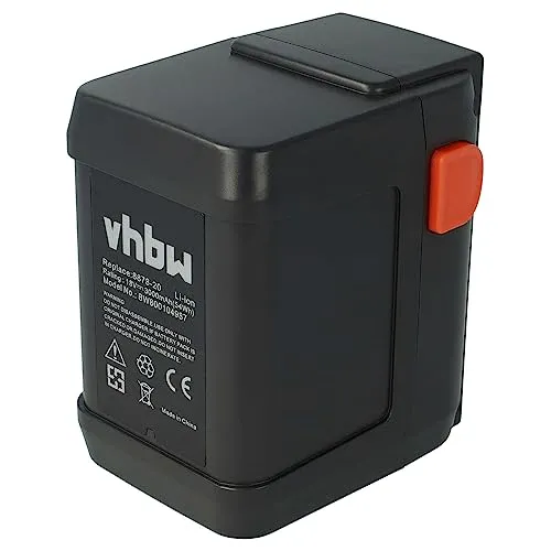 vhbw Akku kompatibel mit Gardena EasyCut 48 Plus (8874-20), EasyCut 46 (8871-20) Grasschere, Strauchschere (3000mAh 18V Li-Ion)