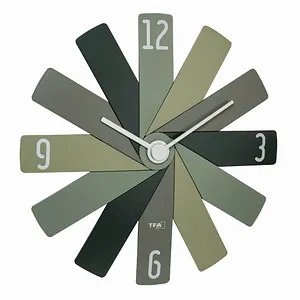 TFA Wanduhr 60.3020.04 Clock In The Box in grün von TFA Dostmann