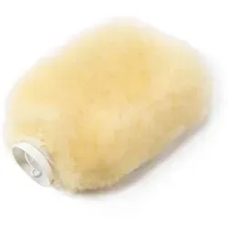 Hofbrucker Lammfell-Wärmflasche in Beige