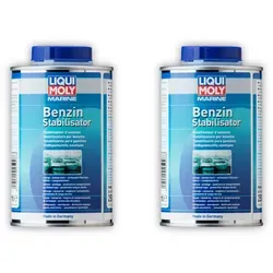 2x 500ml LIQUI MOLY 25008 Additiv Marine Benzinstabilisator 2+4 Takt Kraftstoff