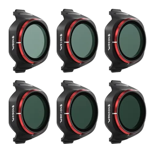 Freewell Bright Day 6er-Pack ND/PL Filter für DJI Mini 5 Pro