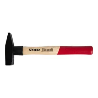 STIER Schlosserhammer Robust+ 500g mit Stielschutz DIN 1041 von STIER