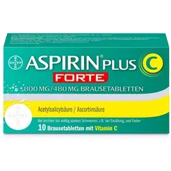 Aspirin Plus C Forte 800mg/480mg Brausetabletten