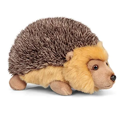 Animigos Plüschtier Igel, Stofftier im realistischen Design, kuschelig weich, ca. 20 cm groß, Braun
