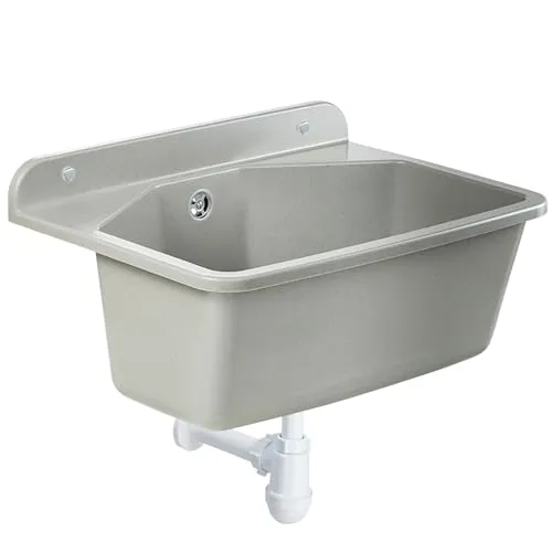 Gospo Ausgussbecken mit Siphon