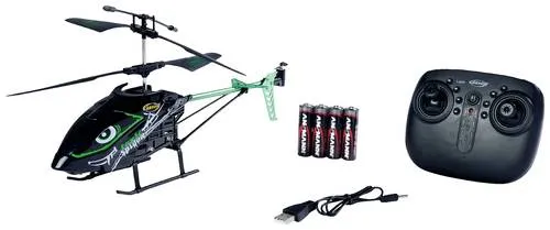 Carson RC Sport Toxic Spider 340 – Einsteiger Hubschrauber RtF - RC-Modelle mit stabiler Flugtechnik! Der CARSON Toxic Spider 340 bietet dank intelligenter Kreisel-Elektronik und Aluminium-Heckausleger ein optimales Flugverhalten für Einsteiger.