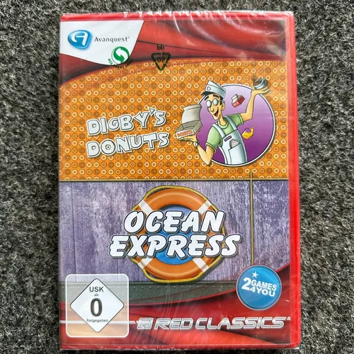 PC Spiel Digby's Donuts / Ocean Express NEU in Folie OVP
