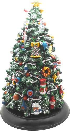 Mmm Gmbh Spieluhr Weihnachtsbaum mit LEDs