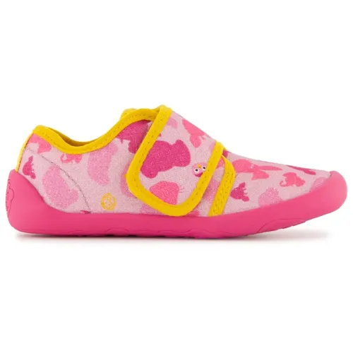 Affenzahn Kid's Hausschuh Baumwolle Movy - Hüttenschuhe 22 | EU 22 rosa - Bequeme Hüttenschuhe für Kinder aus 100% Baumwolle, ideal für den Alltag in fröhlichem Rosa. Perfekt für kleine Abenteurer!