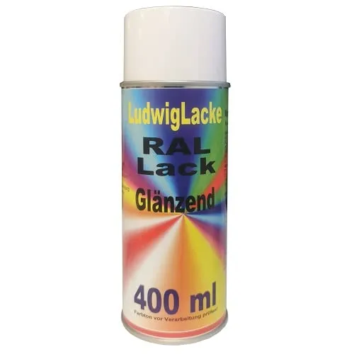 LudwigLacke 1 Spraydose 400ml Autolack glänzend RAL 5010 Enzianblau