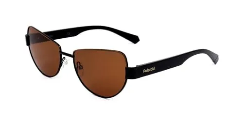 Polaroid Damen-Sonnenbrille PLD 6122/S Schwarz/Braun von Polaroid