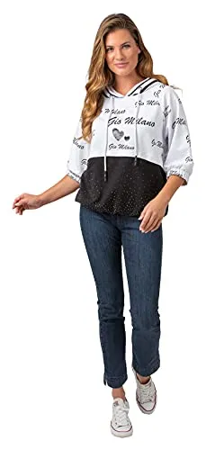 Gio Milano Gio-Gabi Superstretch Schlupf-Jeans (38K, blau) - Damen-Jeanshosen mit hohem stretchigen Bund, super elastisch und perfekt für optimalen Tragekomfort, erhältlich in Kurz- und Langgrößen.