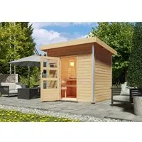 Karibu Holz Gartensauna