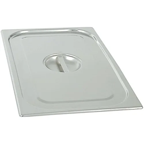 Morleos GN 1/4 Deckel Gastronormbehälter aus rostfreiem Edelstahl 265 x 162 mm | stapelbar & rostfreier GN Behälter | Gastronomie-, Event- & Catering Zubehör aus robusten 0,7 mm Stahl